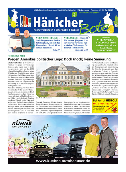 Hänicher Bote | April-Ausgabe 2025