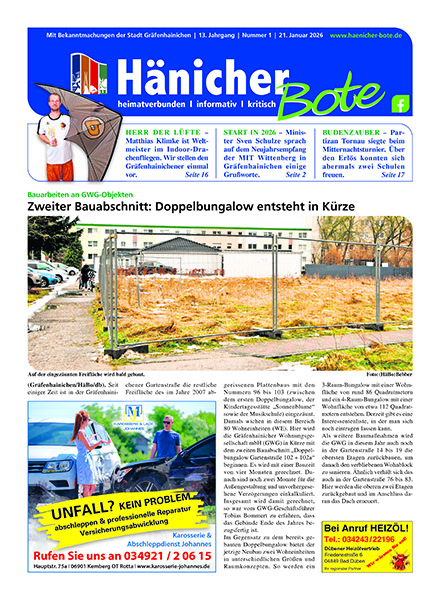 Hänicher Bote | Januar-Ausgabe 2026